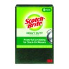 Scotch-Brite Heavy Duty Scouring Pad, Dish Scrubber for Kitchen +