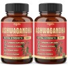 Ashwaga Root Agobi 5200mg Suplemento Deportivo - 2 Pack Sin