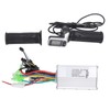 36V/48V 350W Brushless Controller and 124DX LCD Twist Throttle Set