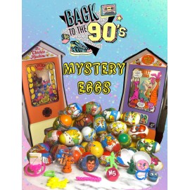 Unbranded 5 NEVER OPENED 1990 VENDING MACHINE MYSTERY EGGS