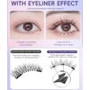 EZGHAR Enjuvie Magnetic Eyelashes, Magnetic Eyelashes with Applicator, 2024 New