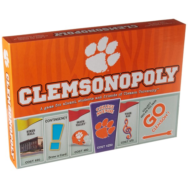 Late for the Sky Clemson University - Clemsonopoly Brown