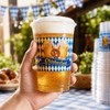 Oktoberfest Cups Party Supplies - 14oz 50 Pack Blue White