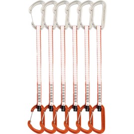 DMM Phantom Quickdraw - Matt Grey/Orange 18cm - 6 Pack
