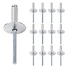 Pack of 50 Blind Rivets Blind Rivets with Domed Aluminium