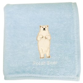 World Shoji 109417 Handkerchief, Animal Handkerchief, Polar Bear