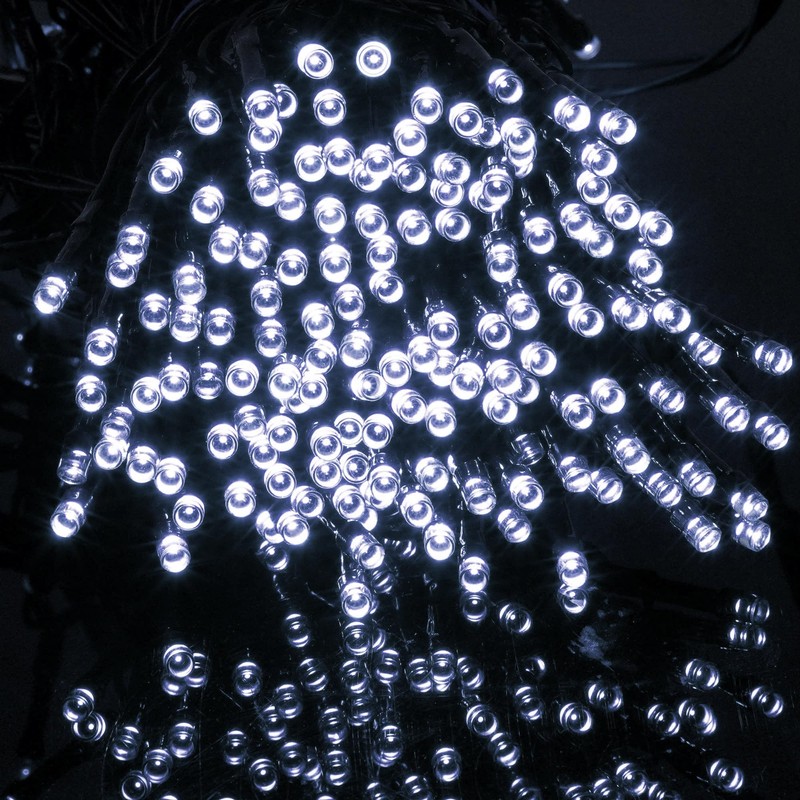 LJLNION 1000LED Christmas Lights, Extra Long 328FT Xmas Green Wire