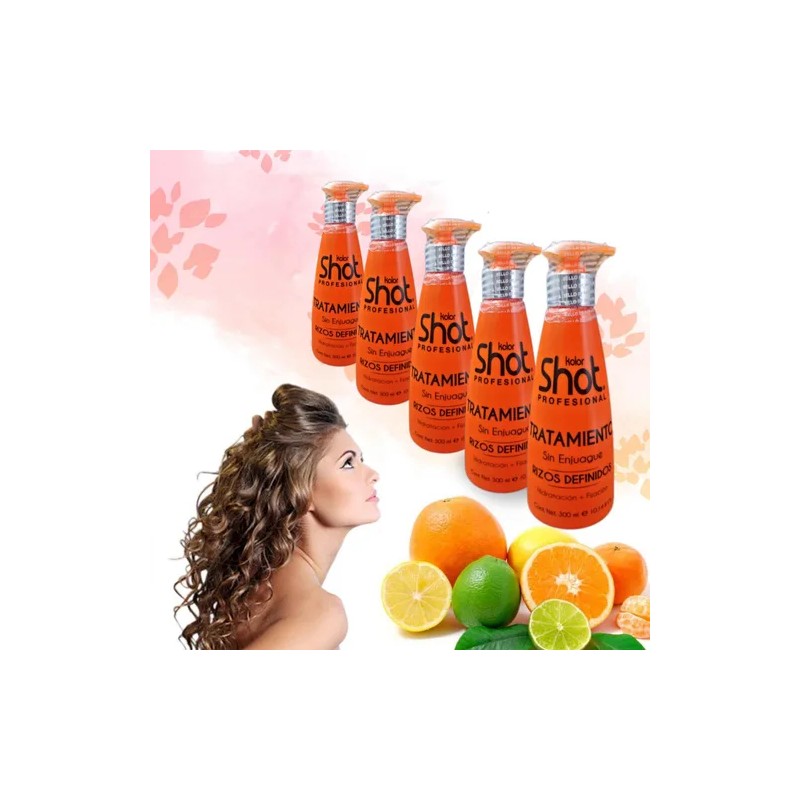 Kit Tratamiento Activador De Rizos Definidos 5 Pzs