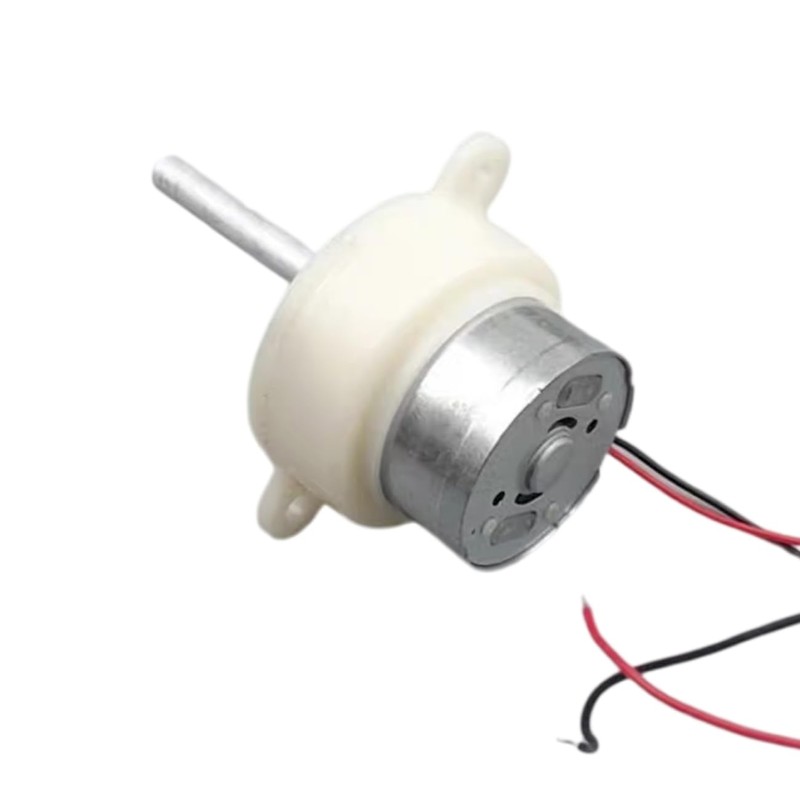 CHANCS DC 6V 5RPM Shaft 18mm Plastic Gear Reducer Motor