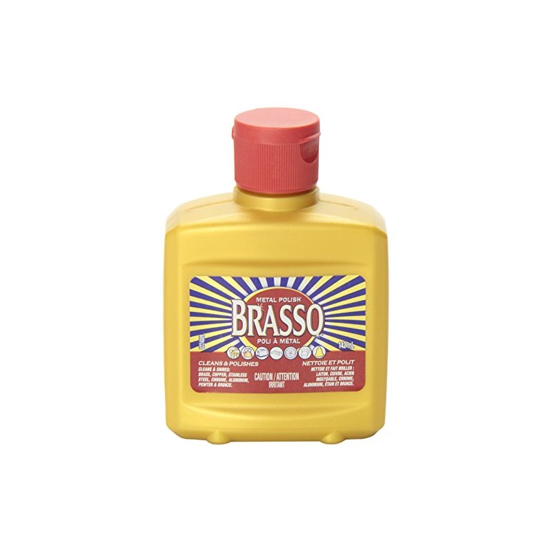 Brasso Brasso, Metal Polish, Cleans and Polishes - Brass Bronze