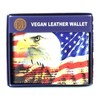 Leather Impressions Bifold Wallet for Men – Slim Vegan Leather
