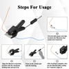 1.75mm 3D Printer Filament Connector Fast Heating Speed Filament Tool