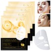 Advanced Snail Mucin Glass Glow Hydrogel Mask, Pack of 4, Collagen Face Mask, Real Deep Mask, Snail Mucin Serum Glass Skin Face Mask, Korean Skincare