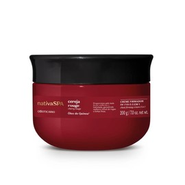 O Boticário Nativa SPA Ciliegia Rouge 200 g | Crema Rassodante Corpo 5 in 1 | Per Collo e Scollatura | Migliora Flaccidità e Linee Sottili, Lozione Idratante | Vegano