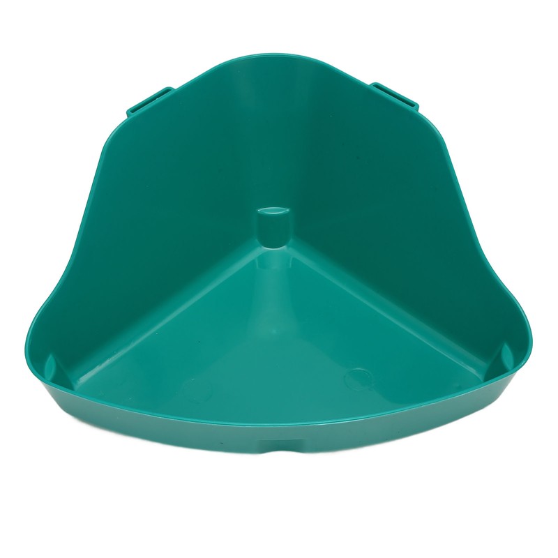 Small Animal Litter Box Fanshaped Rabbit Corner Toilet Box Potty