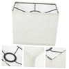 jojofuny Linen Lampshade Fabric Table Lamp on Handmade Classic Cloth