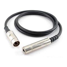 CablesOnline 3ft 6.35mm(1/4in) TRS Stereo Female to 7-Pin Din Male Professional Premium Audio Adapter for Bang & Olufsen, Naim, Quad...Stereo Systems (BO-Q2703)
