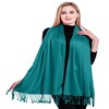 Jade Green Solid Colour Design Shawl Scarf Wrap Stole Pashmina
