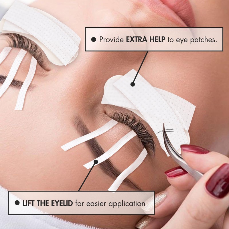 Embagol 12 Rolls Lash Tape Micropore Breathable Eyelash Tape for