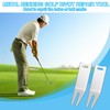 PATIKIL Metal Bending Golf Divot Repair Tool 6 Pack Golf