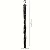 Hat Organizer for Closet Storage – 8-Clip Hanging Rack for
