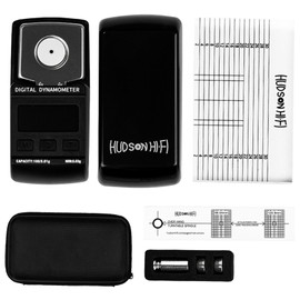 Hudson Hi-Fi Turntable Cartridge Alignment Kit - The Audiophile Purists Perfected 3-Piece LP Cartridge Setup Set. Accuracy Optimized Digital Scale, Azimuth Ruler, Protractor - Rich Pure Sonic Sound