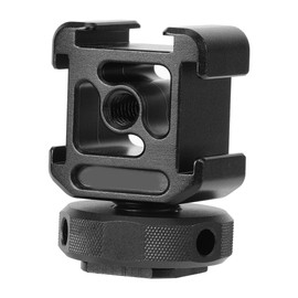 Ulanzi PT‑12 SLR Mirrorless Camera Three Heads Hot Shoe Cold Shoe Expansion MIC Fill Bracket