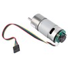 Large Torsion Gear Motor with Encoder 12/24V Power Speed Reduction