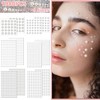 HASTHIP® 1980 Piezas Pegatinas de Perlas Autoadhesivas, Gemas Decorativas para