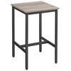 VASAGLE Bar Table, Small Kitchen Dining Table, High Top Pub