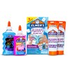 Elmer’s Fluffy Slime Kit, Includes Translucent Color Glue, Glitter Glue,