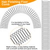 ANCIRS 5 Pack Hair Finishing Fixer Waver Comb, Invisible U