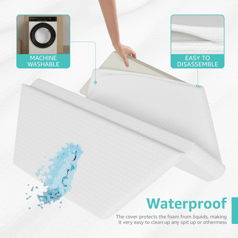 YENING Thick Hexagon Playpen Mat Foam - 52 x 45