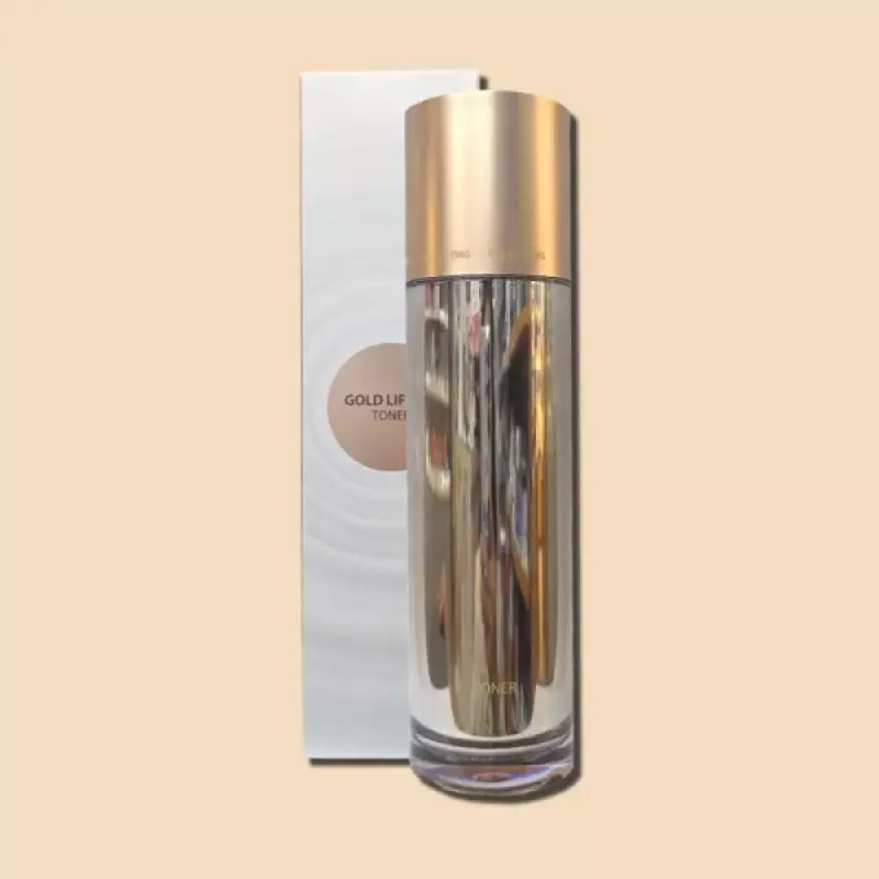 The Saem [더샘] 골드 리프팅 기초세트 (토너+에멀젼 각115ml) The Som