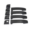 RELIATURE Matt Black ABS Door Handle Cover Compatible with Land