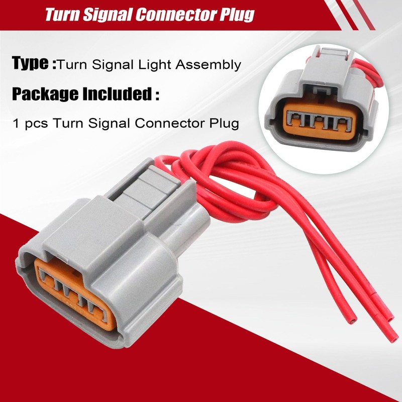 Priprilod Turn Signal Connector Plug Compatible With Hyundai Elantra 2019