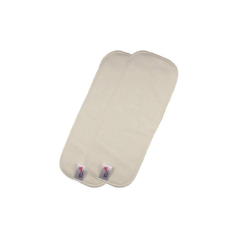 Littles & Bloomz, Reusable Cloth Nappy Inserts Booster, Bamboo, Pack