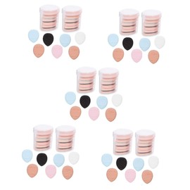 FOMIYES Sets Small Finger Puff Make up Powder Puff for Women for Precision Application Boxes