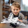 MEOA F-22 Raptor Fighter Jet Building Blocks Set 1837pcs Military