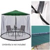 Akiky Black Canopy Patio Umbrella Mosquito Net Universal Canopy Umbrella