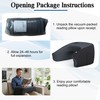 Reading Pillow for Gaming, Ergonomic Memory Foam Lap Desk Pillow