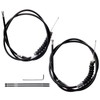Royitay 2 Packs Rollator Brake Cable Replacement Brake Cable Parts,