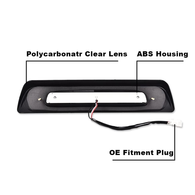 G-PLUS High Mount 3rd Third Brake Light Tail Compatible with