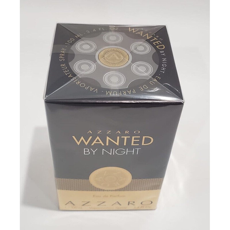 Azzaro Wanted By Night 3.4oz Edp Spray For Men New