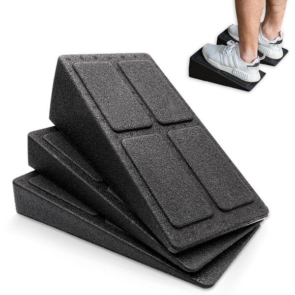 mizikuu Calf Stretcher Set of 3 Knee Wedge Calf Straightener