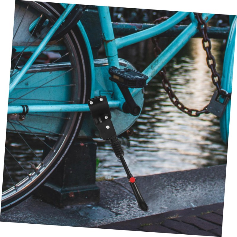 Kisangel Convenient Bike Kickstand Made of Simple to Install for