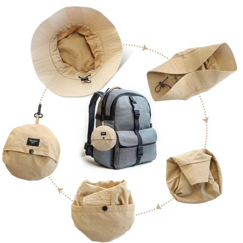 NPQQUAN Waterproof Quick Dry Bucket Hats for Woman Men Packable