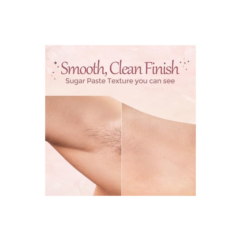Strong sugar paste - hair removal sugaring for smooth skin