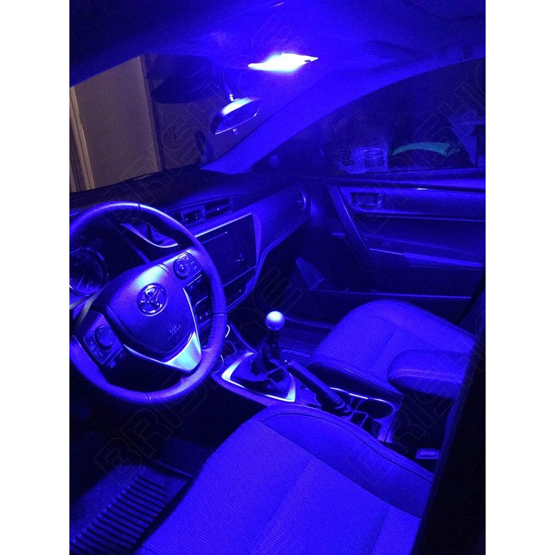 BRISHINE Blue Interior LED Lights Kit for Dodge Ram 2009