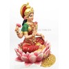 PT Pacific Trading Lakshmi Hindu Goddess on Lotus Statue Sculpture